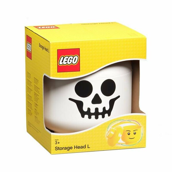 Lego Skeleton Storage Head ABS/Polypropylene White 40321728